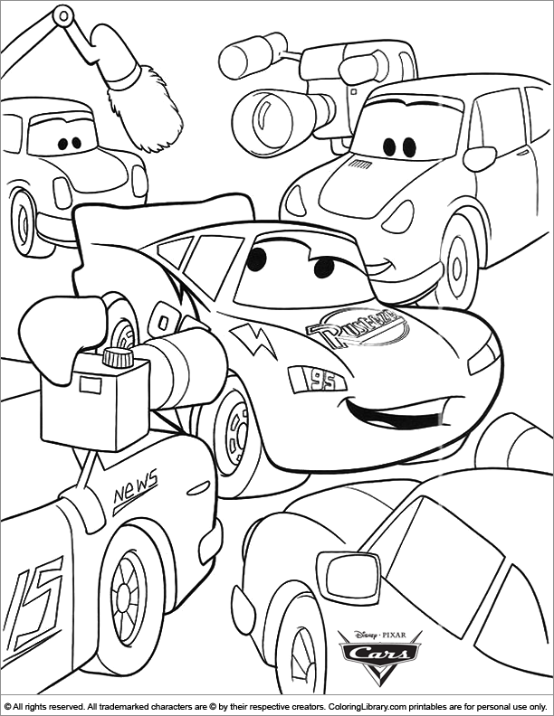 Popular Car Coloring Pages for Kids 57