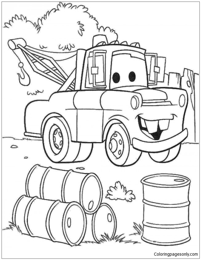 Popular Car Coloring Pages for Kids 59