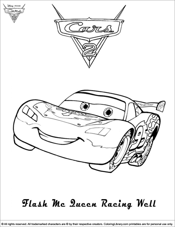 Popular Car Coloring Pages for Kids 60