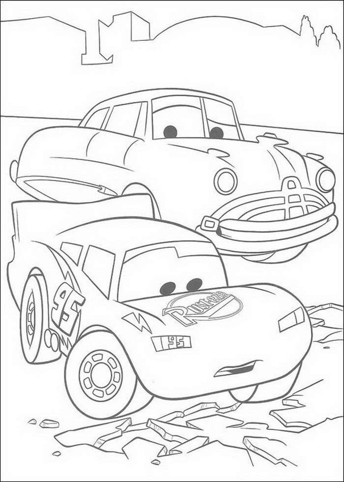 Popular Car Coloring Pages for Kids 68