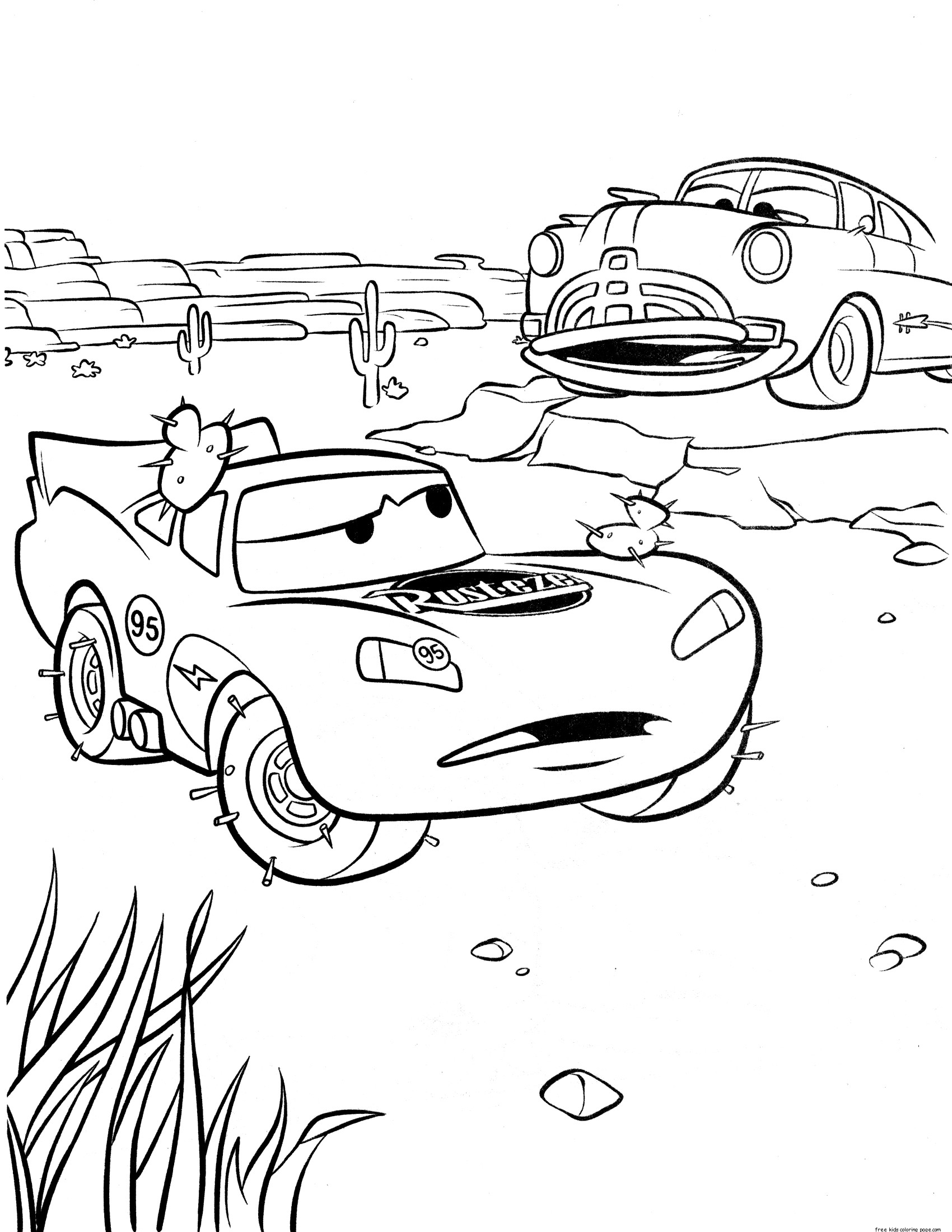 Popular Car Coloring Pages for Kids 69