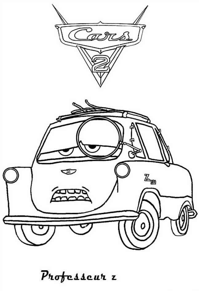 Popular Car Coloring Pages for Kids 71