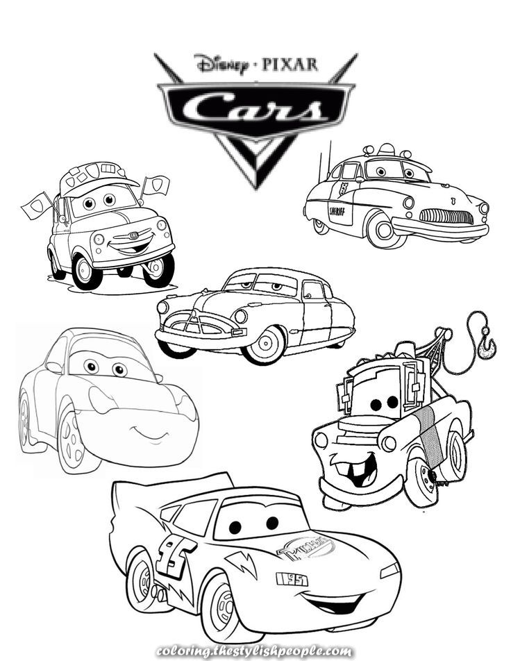 Popular Car Coloring Pages for Kids 76