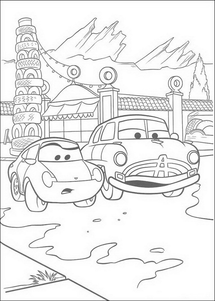 Popular Car Coloring Pages for Kids 77