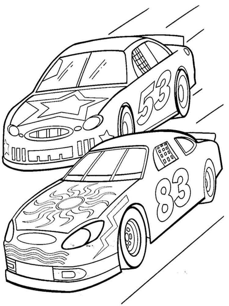 Popular Car Coloring Pages for Kids 78