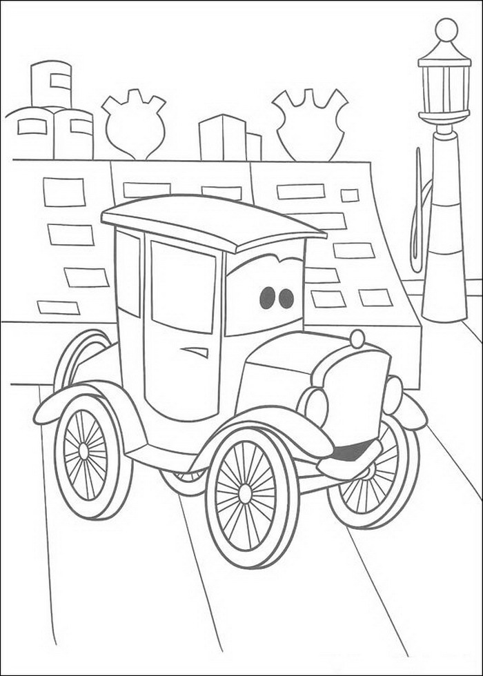 Popular Car Coloring Pages for Kids 83