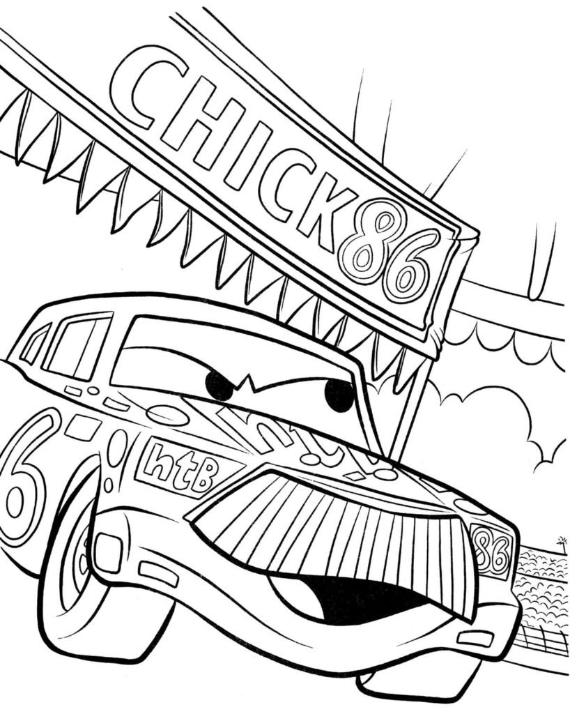 Popular Car Coloring Pages for Kids 85