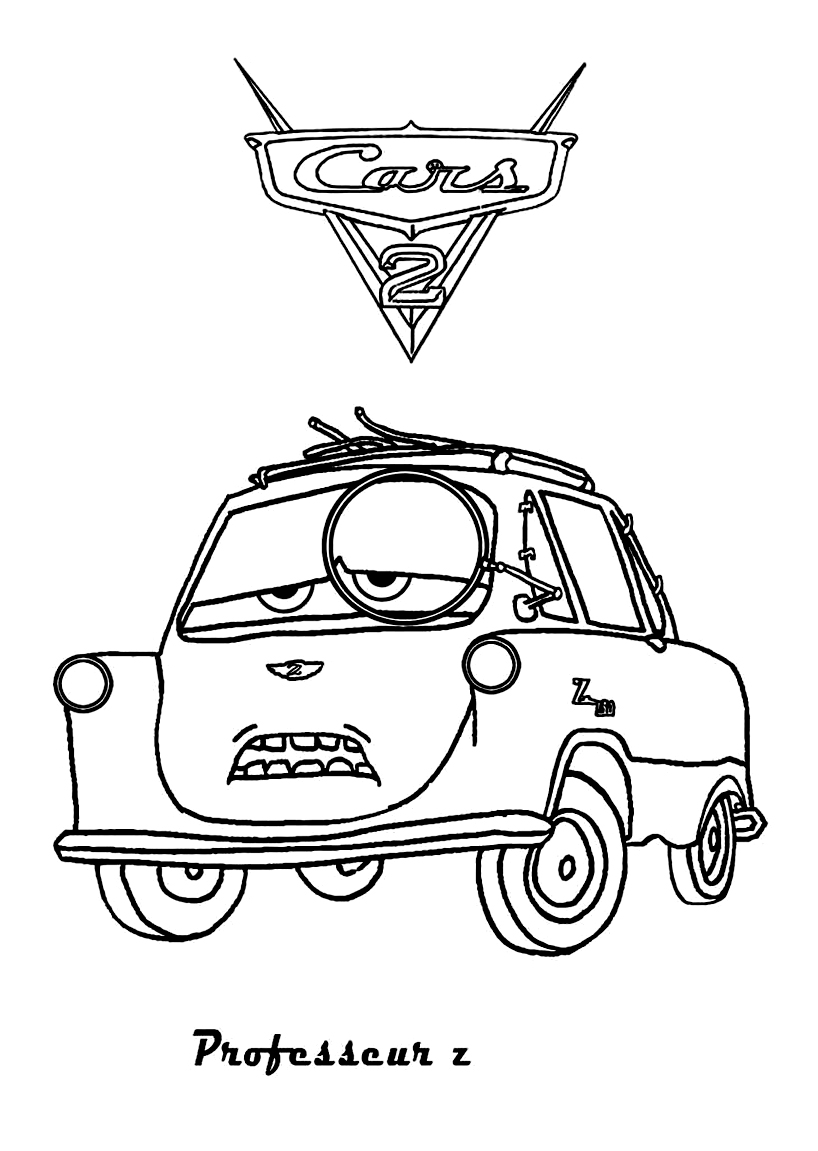 Popular Car Coloring Pages for Kids 86