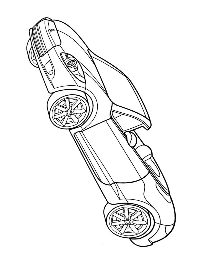 Popular Car Coloring Pages for Kids 93