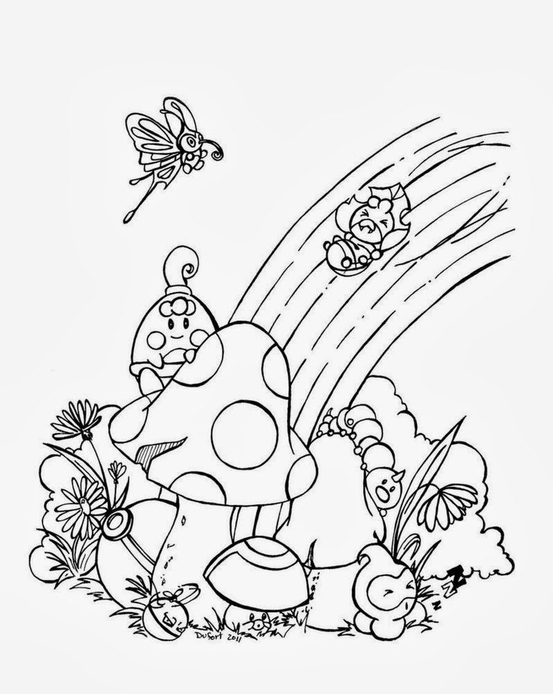 Rainbow Coloring Pages Kids FREE Printable 121