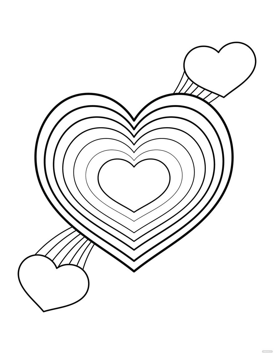 Rainbow Coloring Pages Kids FREE Printable 134