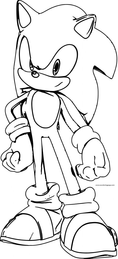 Super Sonic The Hedgehog Coloring Pages 113