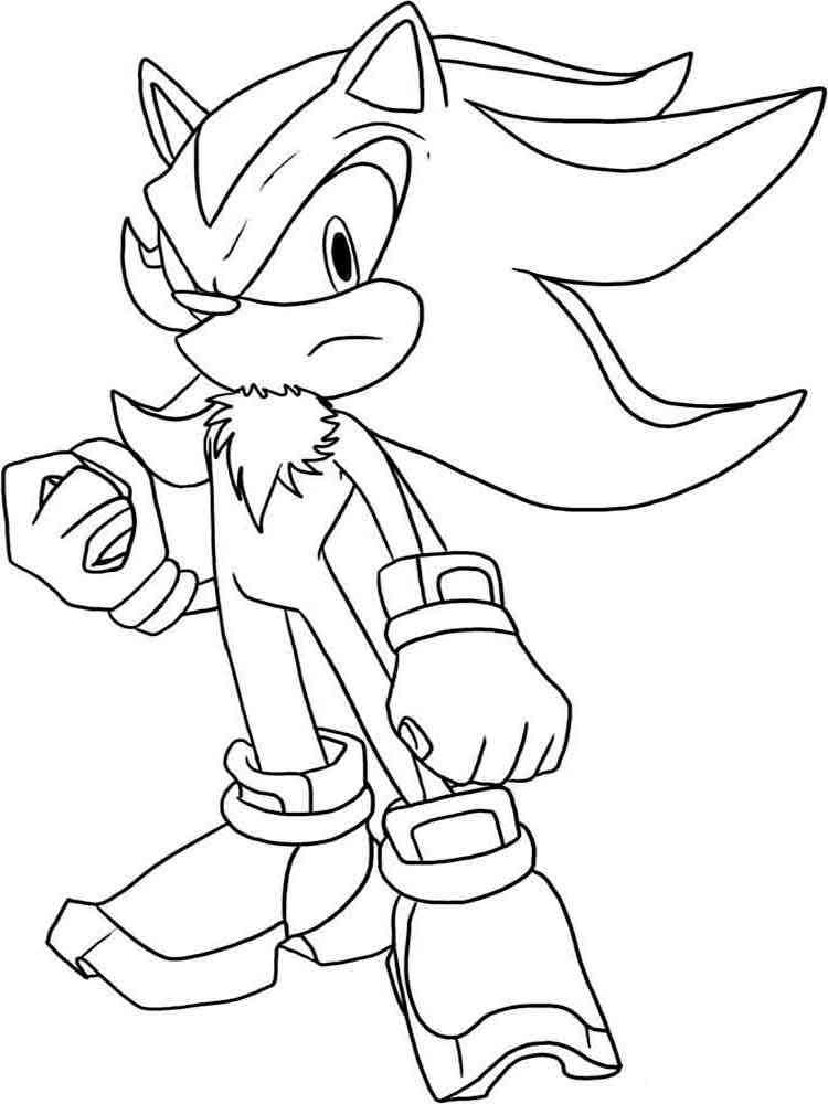 Super Sonic The Hedgehog Coloring Pages 115