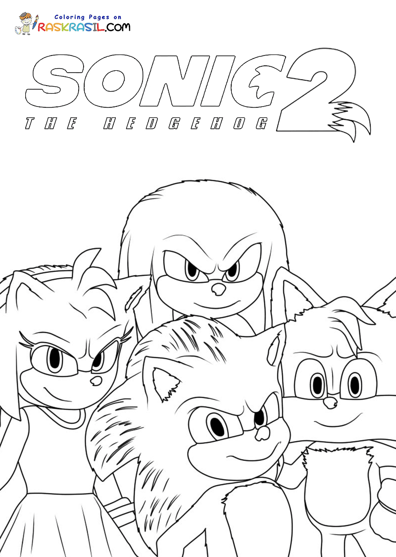 Super Sonic The Hedgehog Coloring Pages 31