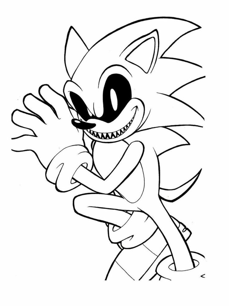 Super Sonic The Hedgehog Coloring Pages 52