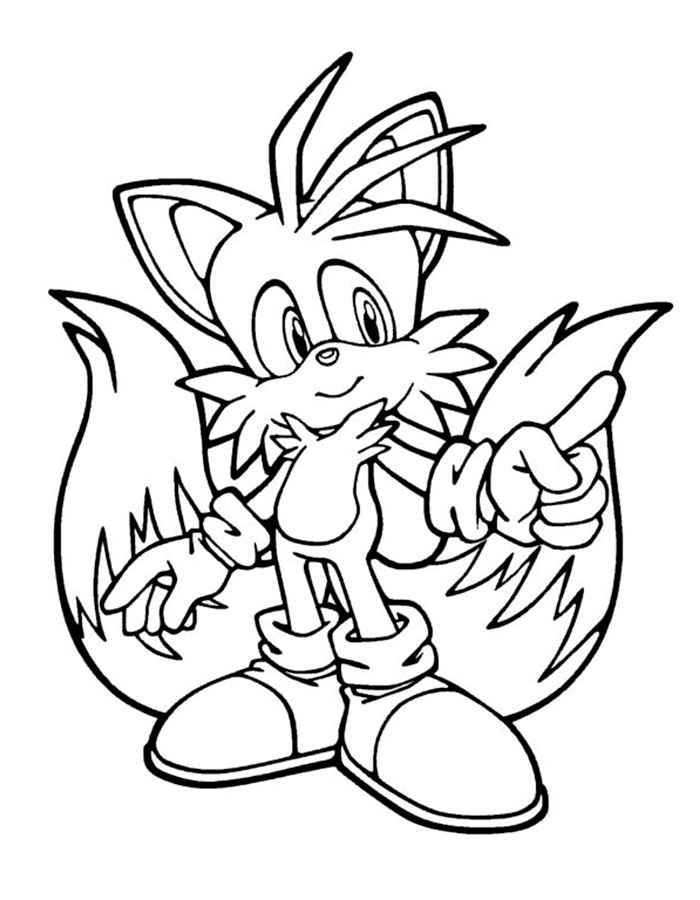 Super Sonic The Hedgehog Coloring Pages 58