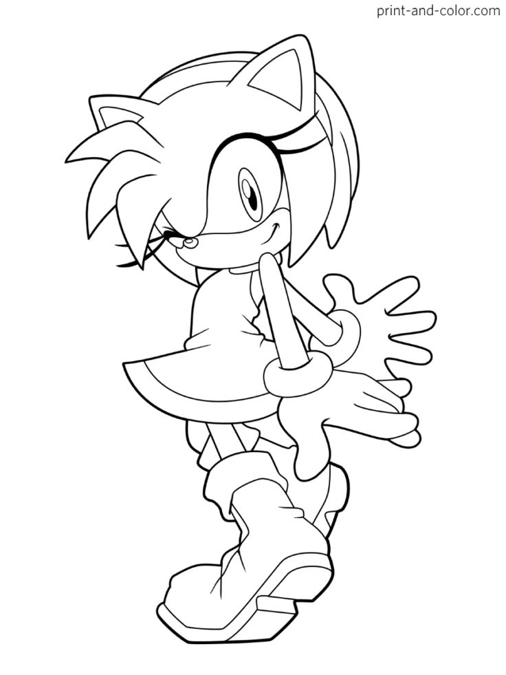 Super Sonic The Hedgehog Coloring Pages 59