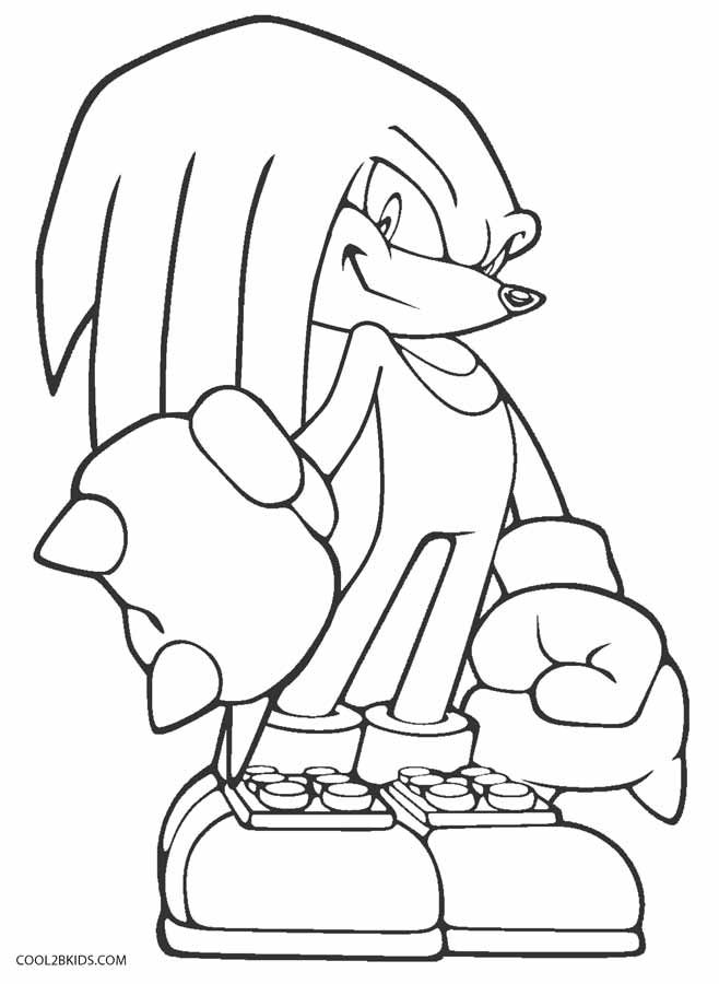 Super Sonic The Hedgehog Coloring Pages 76