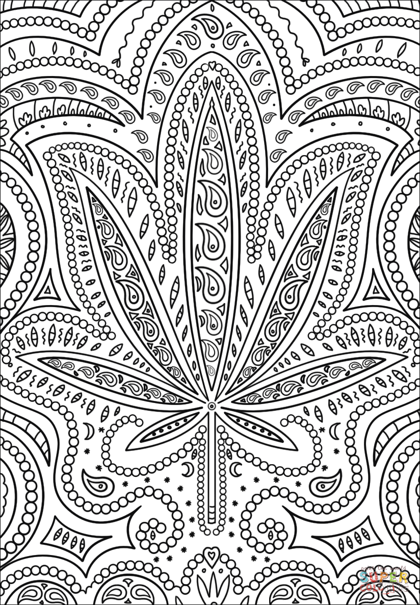 Trippy Coloring Pages for Adults Printables 104