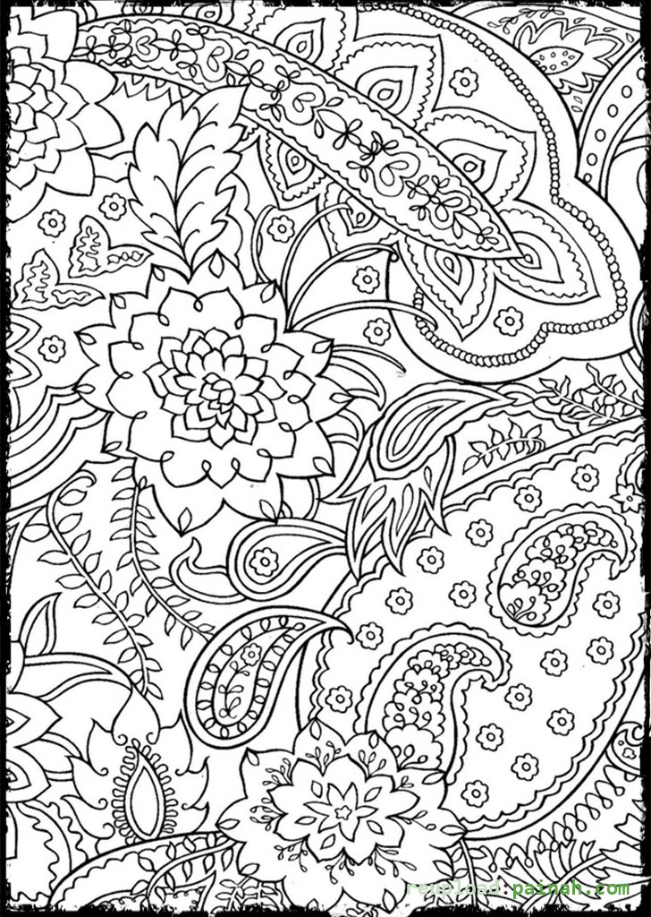 Trippy Coloring Pages for Adults Printables 11