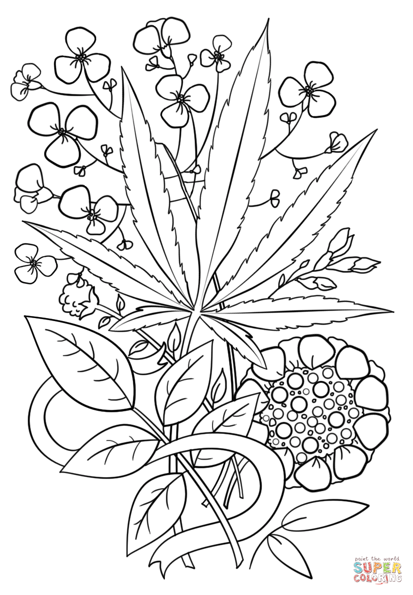 Trippy Coloring Pages for Adults Printables 131