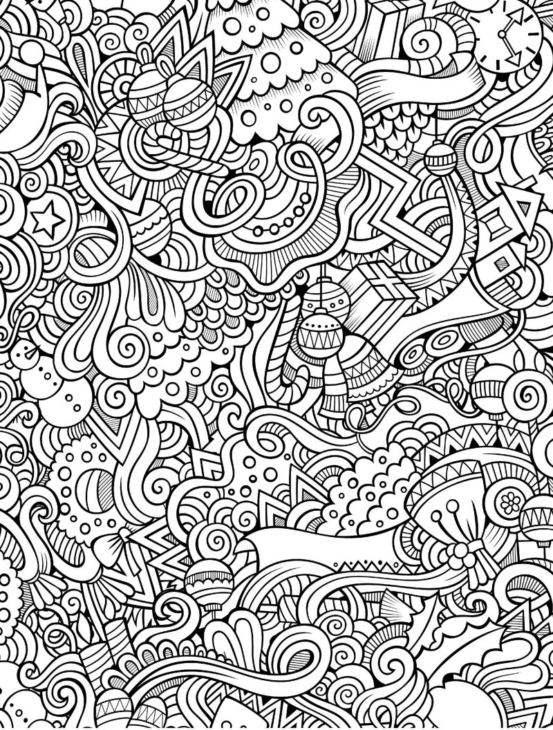 Trippy Coloring Pages for Adults Printables 144