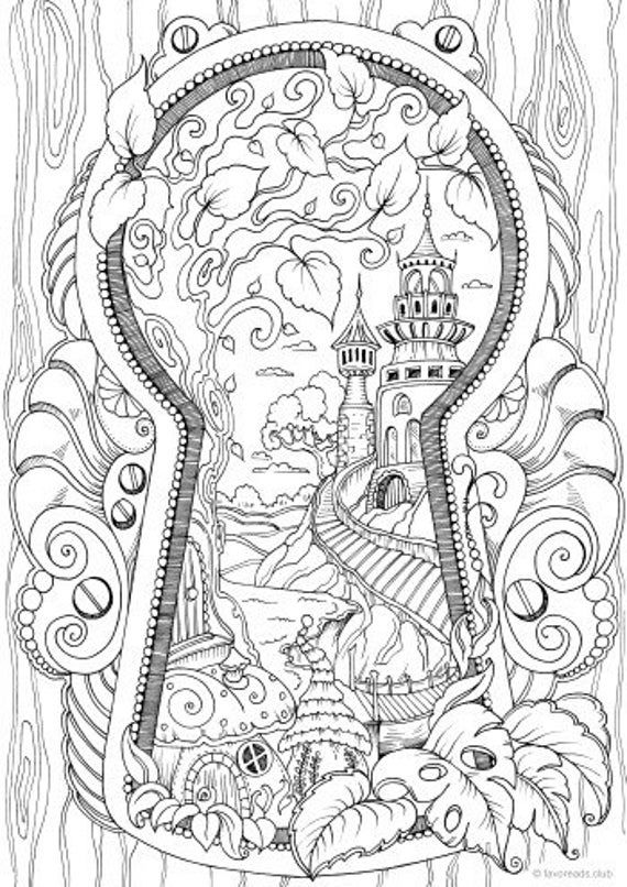 Trippy Coloring Pages for Adults Printables 145