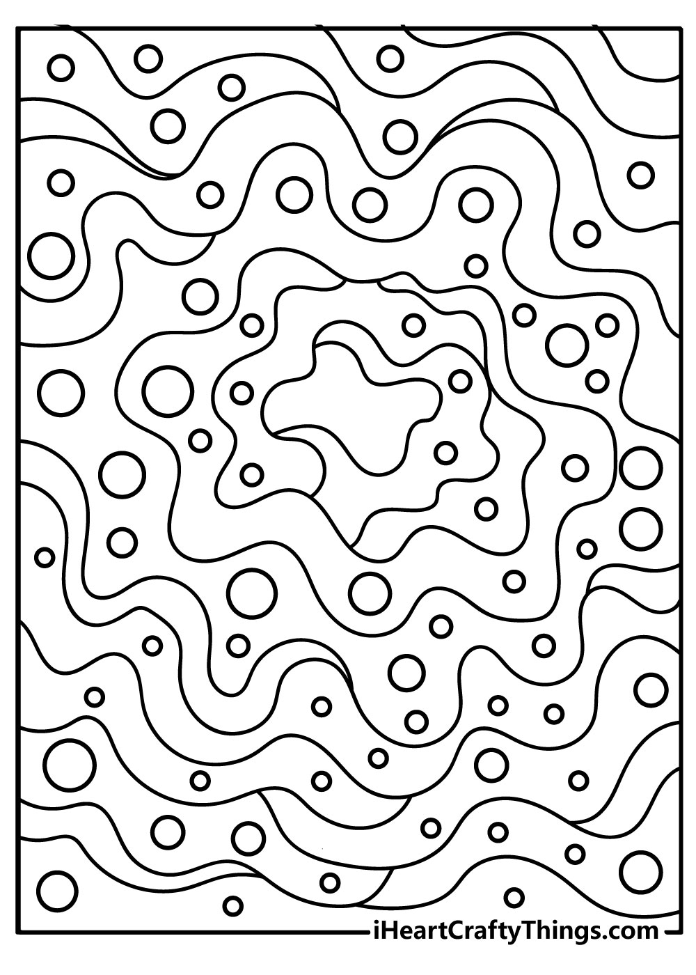 Trippy Coloring Pages for Adults Printables 59