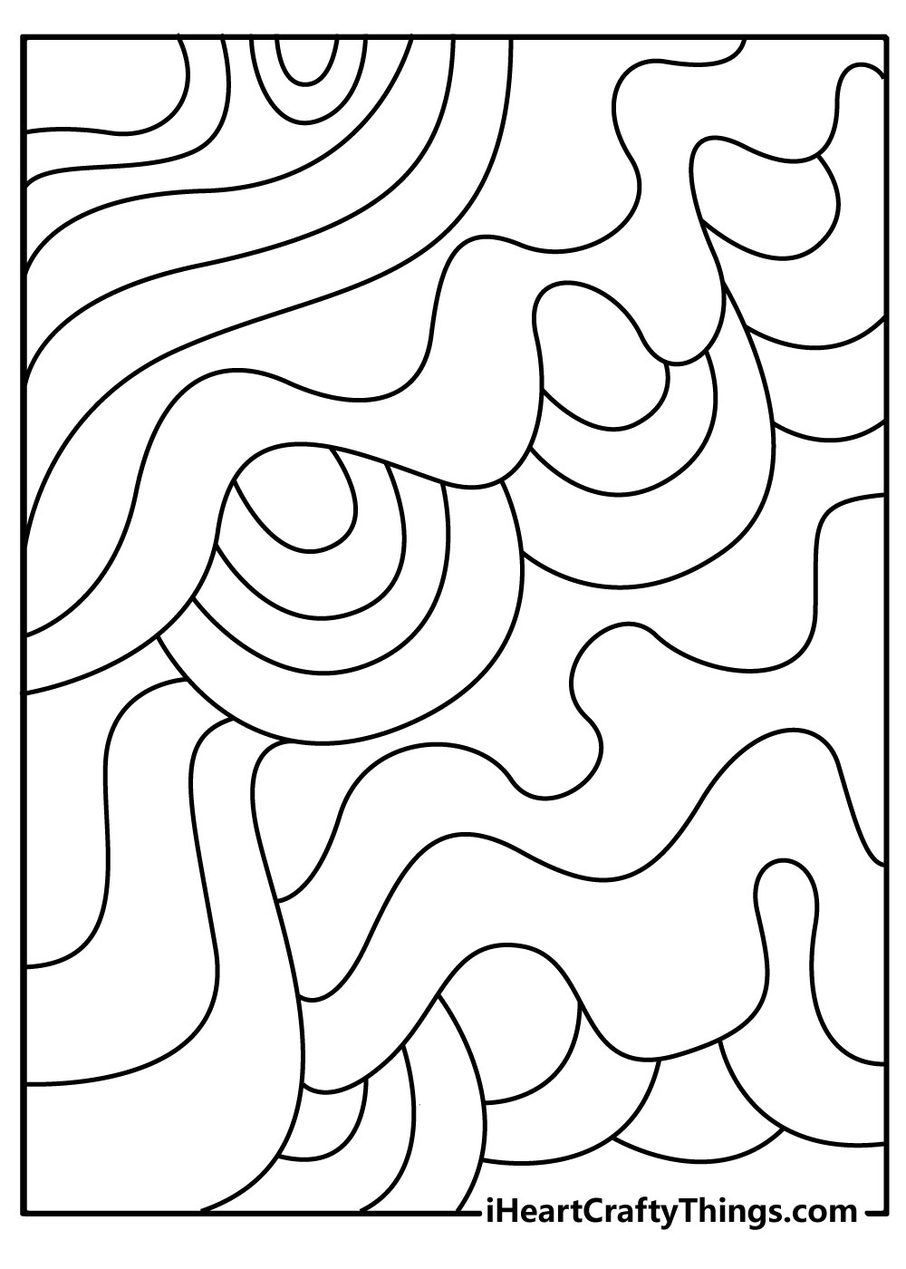 Trippy Coloring Pages for Adults Printables 62