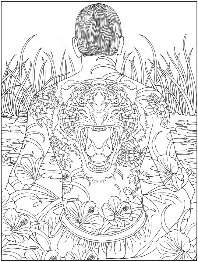 Trippy Coloring Pages for Adults Printables 91