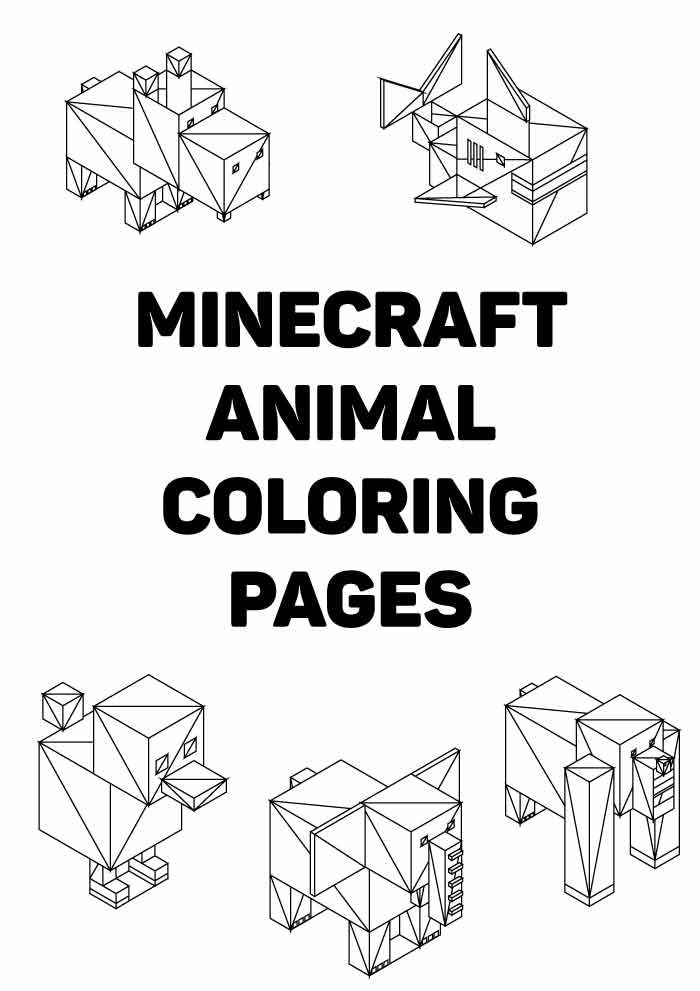 150+ Mind-Blowing Minecraft Coloring Pages for Fans 113