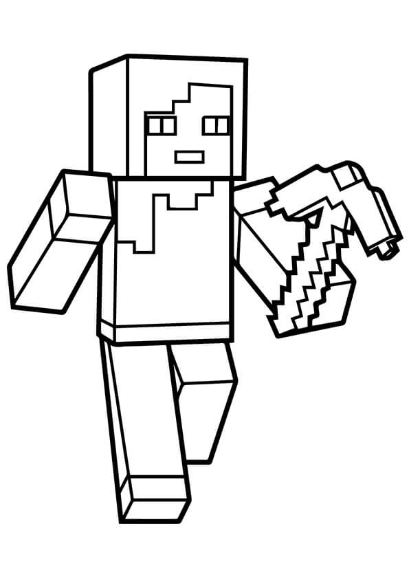 150+ Mind-Blowing Minecraft Coloring Pages for Fans 120