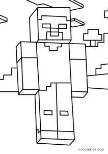 150+ Mind-Blowing Minecraft Coloring Pages for Fans 134