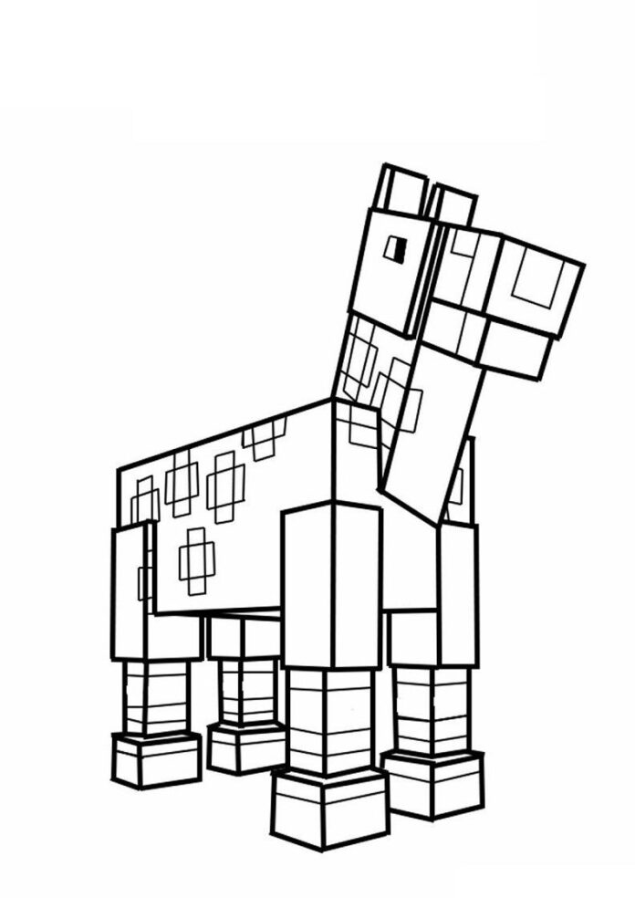 150+ Mind-Blowing Minecraft Coloring Pages for Fans 172