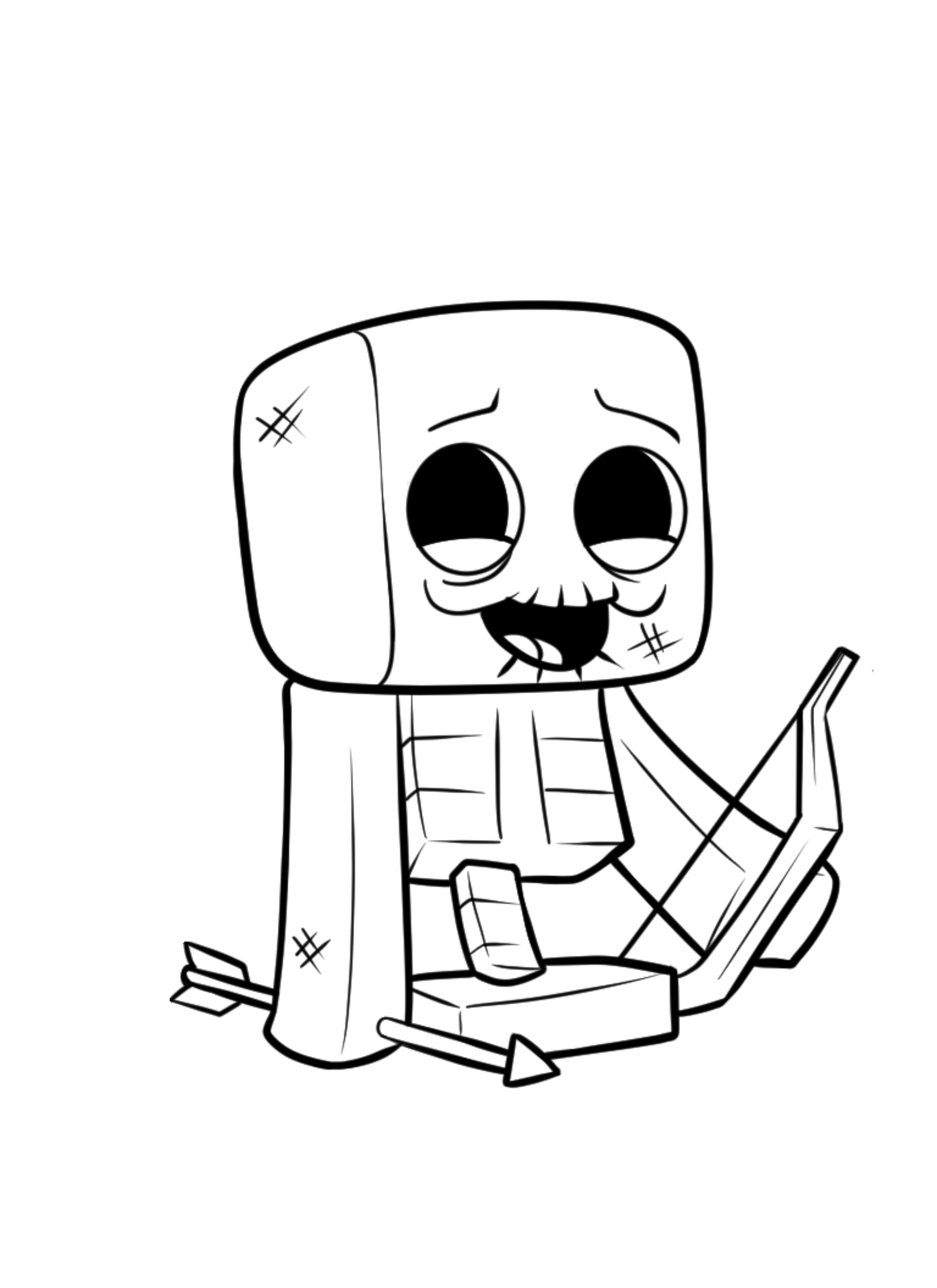 150+ Mind-Blowing Minecraft Coloring Pages for Fans 174