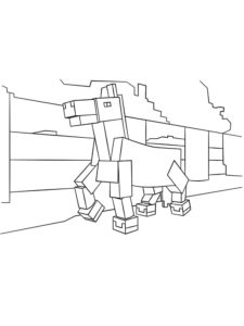 150+ Mind-Blowing Minecraft Coloring Pages for Fans 63