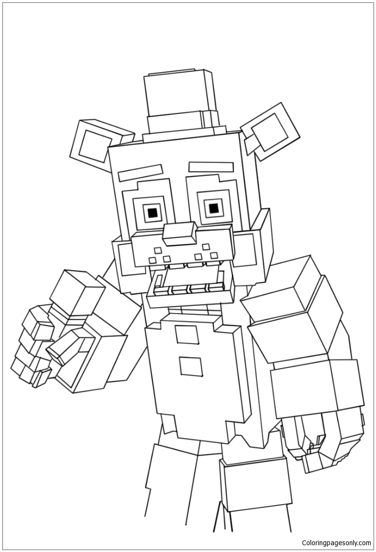 150+ Mind-Blowing Minecraft Coloring Pages for Fans 72