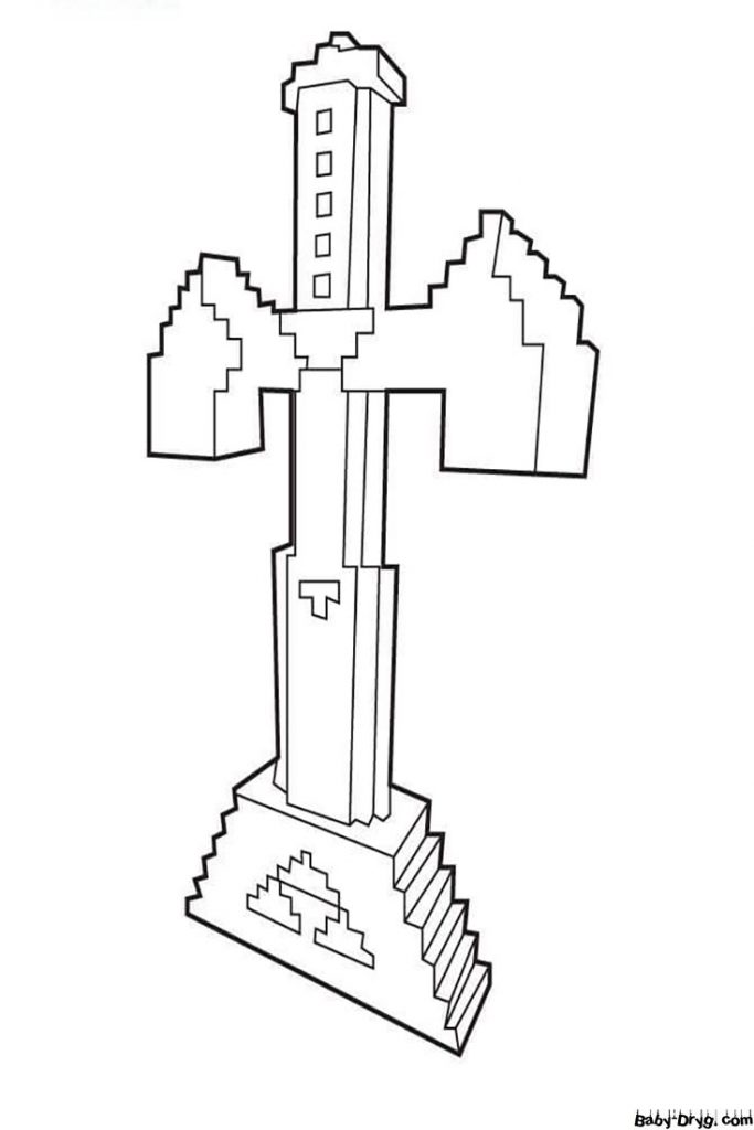 150+ Mind-Blowing Minecraft Coloring Pages for Fans 81