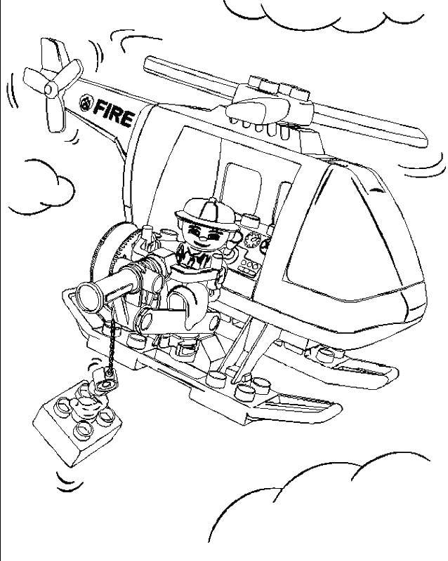 45 Lego City Coloring Pages Printables 1