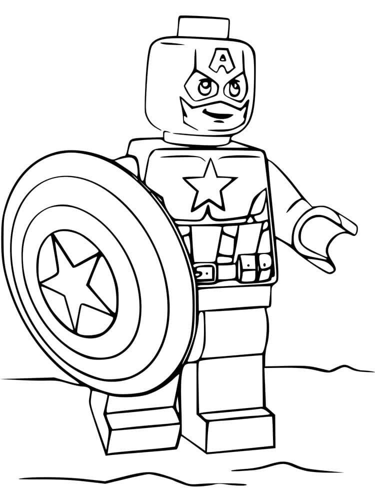 45 Lego City Coloring Pages Printables 10