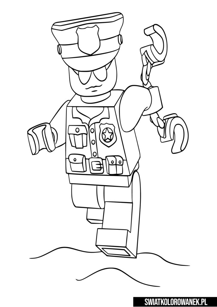 45 Lego City Coloring Pages Printables 108