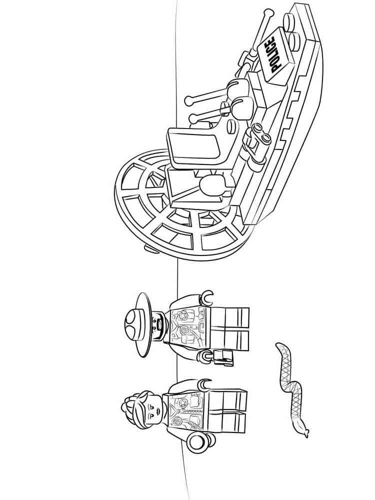 45 Lego City Coloring Pages Printables 109