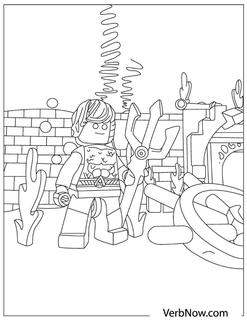 45 Lego City Coloring Pages Printables 140