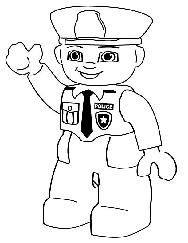 45 Lego City Coloring Pages Printables 142