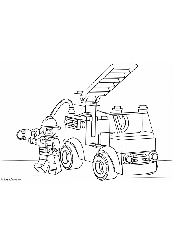 45 Lego City Coloring Pages Printables 145