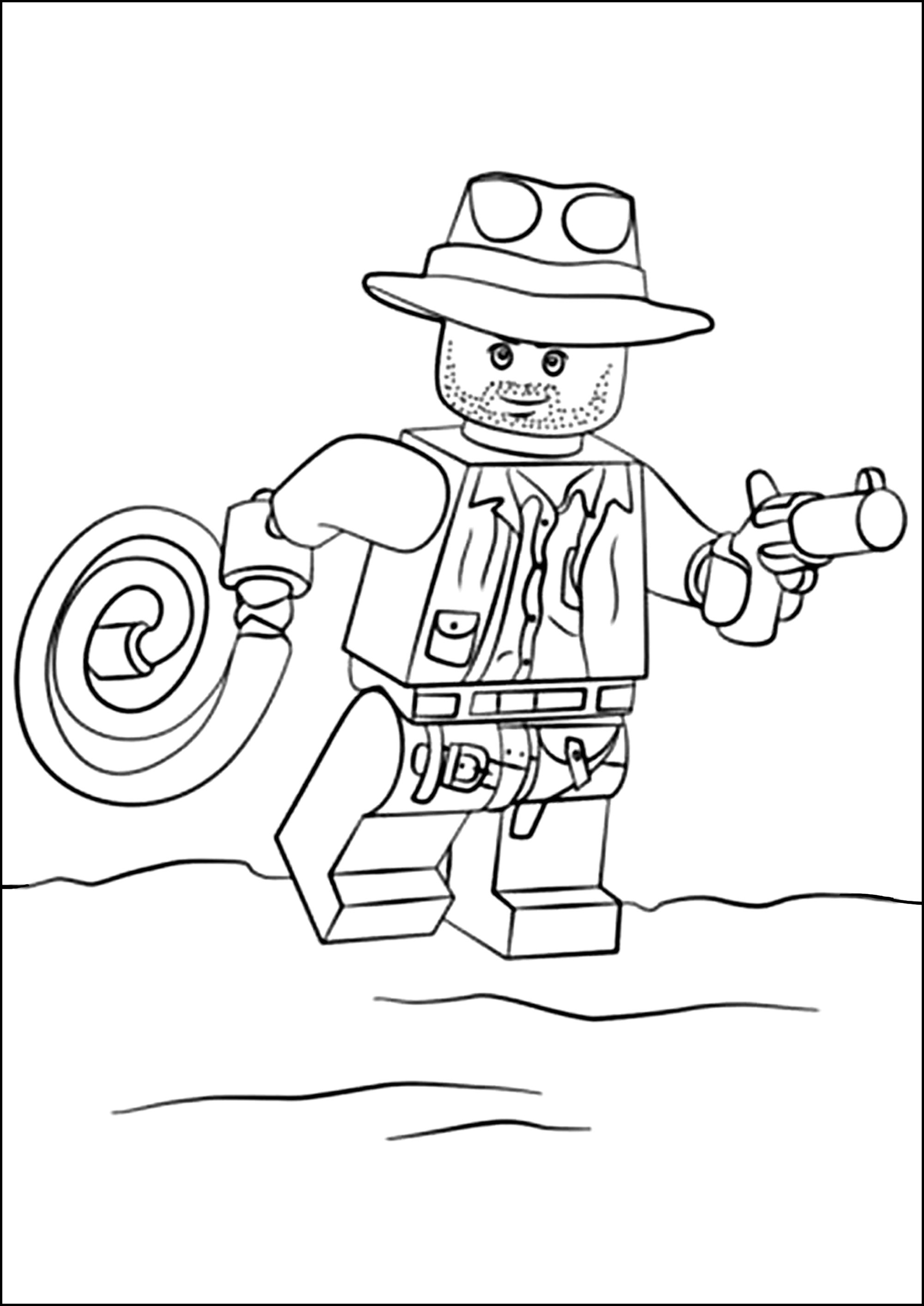 45 Lego City Coloring Pages Printables 148