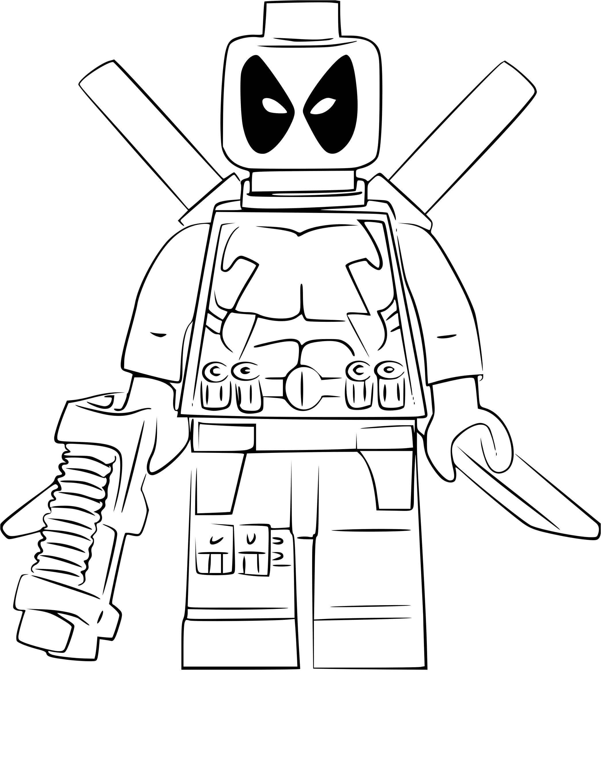 45 Lego City Coloring Pages Printables 17