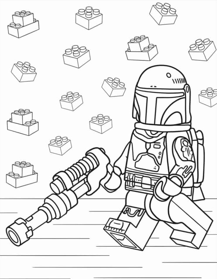 45 Lego City Coloring Pages Printables 19