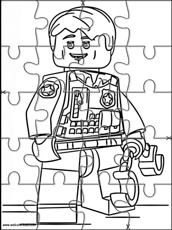 45 Lego City Coloring Pages Printables 2