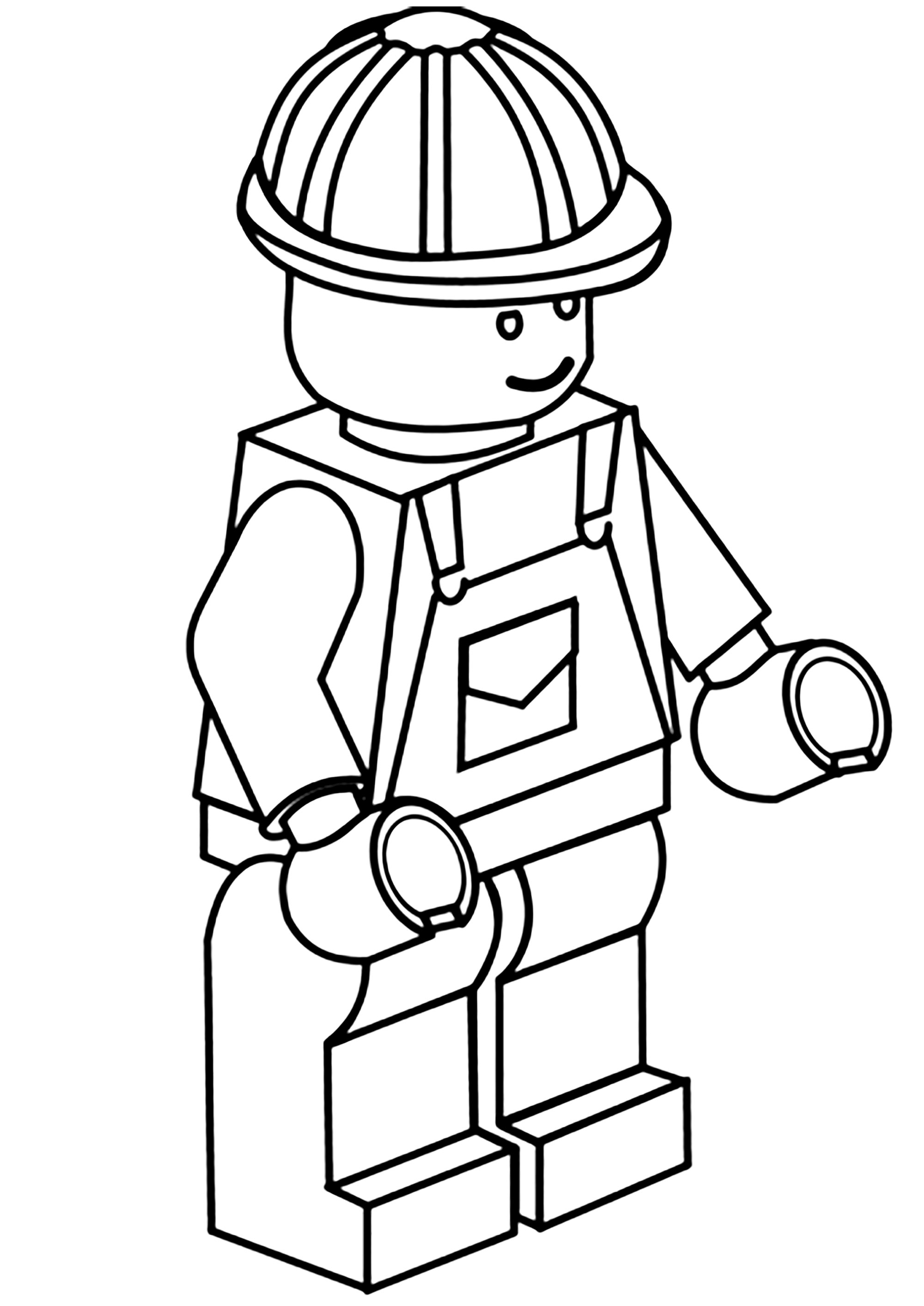 45 Lego City Coloring Pages Printables 24